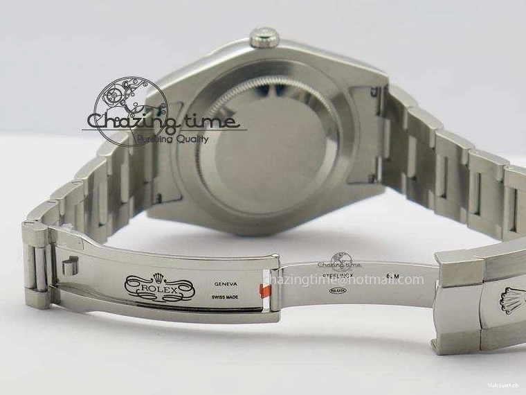 SS II 116334 On Sliver Sticks Dial Markers 41mm A3136 SS Gray Datejust Bracelet 0405